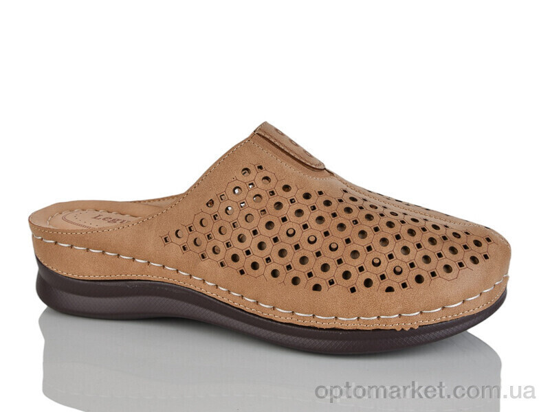 Купить Сабо жіночі 303-3 Leguzaza коричневий, фото 2