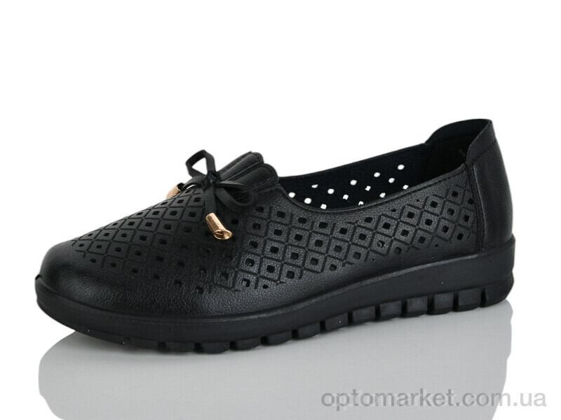Купить Туфлі жіночі 3033-1 YAQINIAO чорний, фото 2
