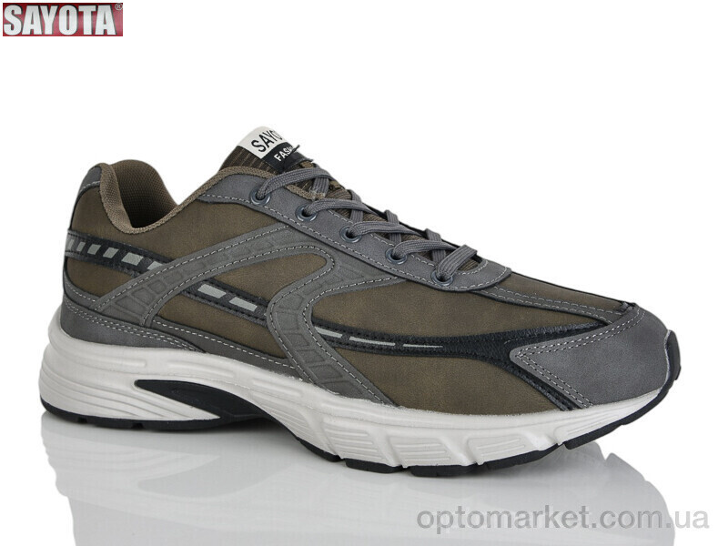 Купить Кросівки чоловічі 306-6 Sayota хакі, фото 2