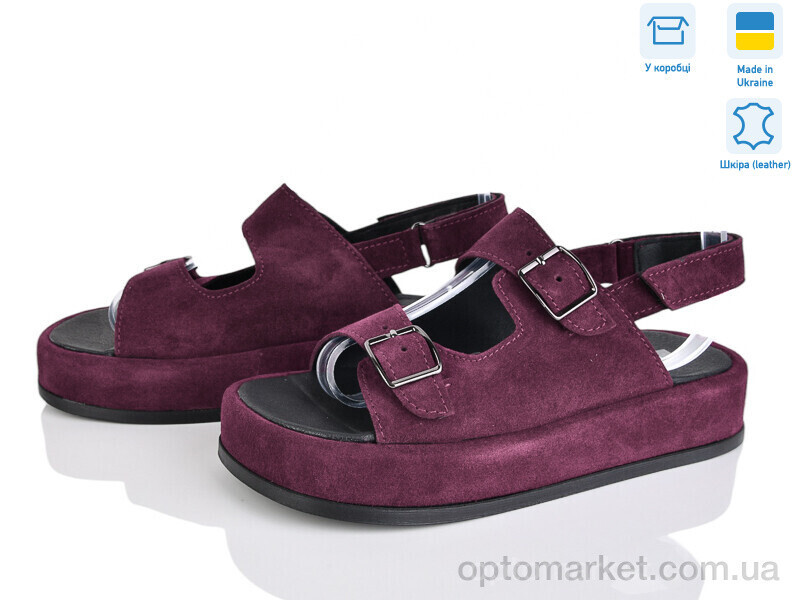 Купить Босоніжки жіночі 307 бордо з. Louisa бордовий, фото 2