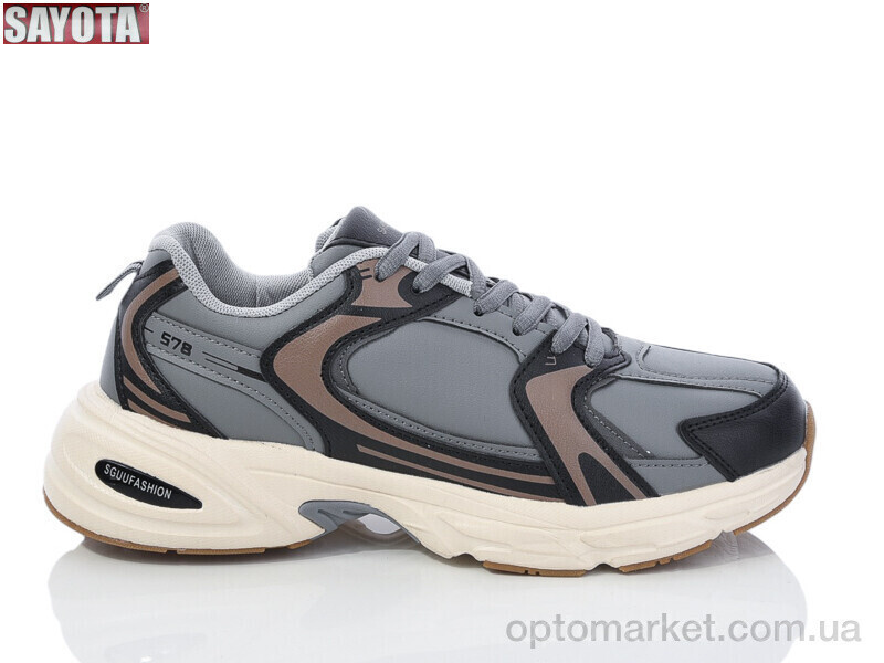 Купить Кросівки чоловічі 3106-3 Sayota сірий, фото 2