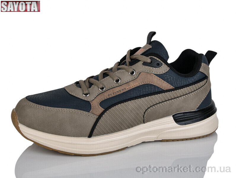 Купить Кросівки чоловічі 3109-6 Sayota хакі, фото 2