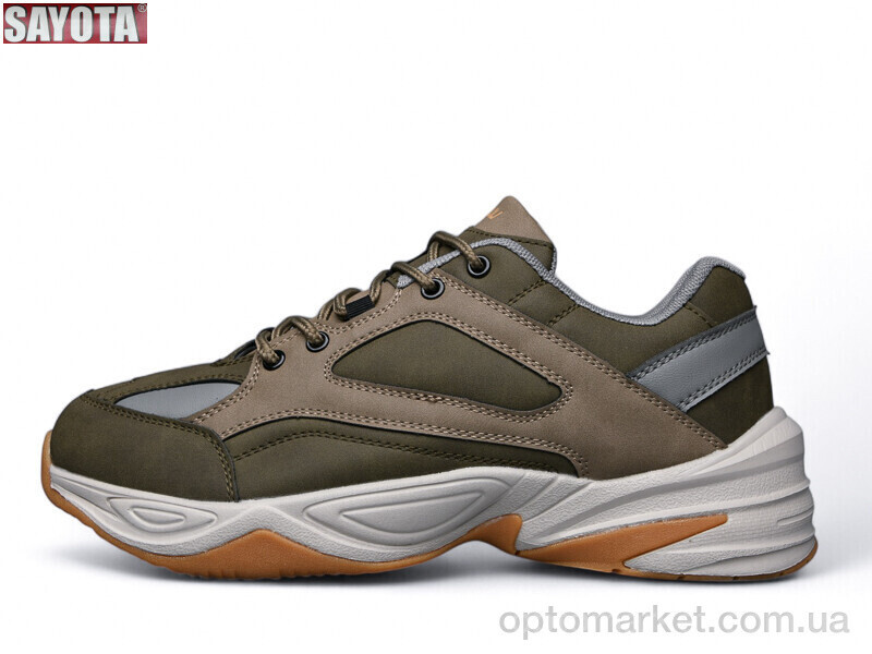Купить Кросівки чоловічі 3120-8 Sayota хакі, фото 2