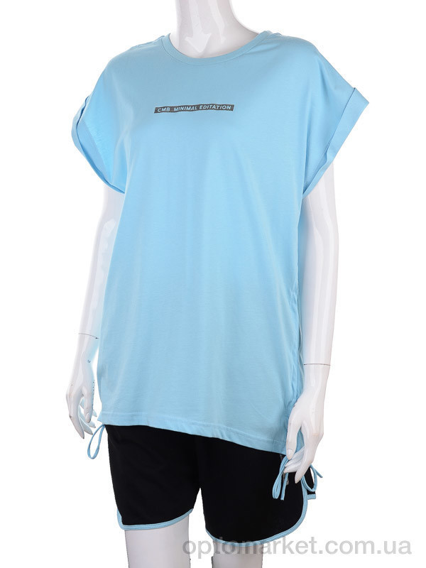 Купить Костюм жіночі 3176-009-2 l.blue Stones блакитний, фото 4