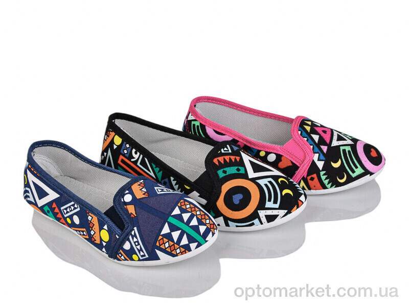 Купить Балетки дитячі 318-2 mix Lion мікс, фото 2