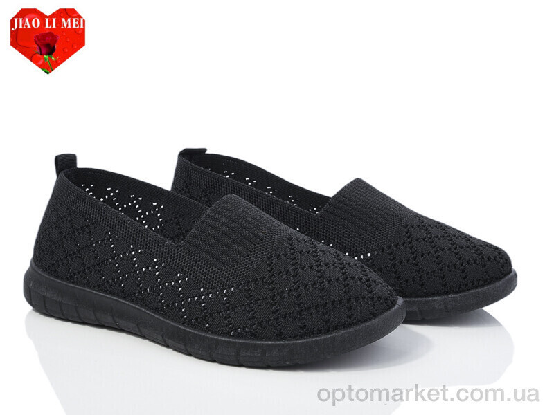 Купить Сліпони жіночі 320-1 Jiao Li Mei чорний, фото 2