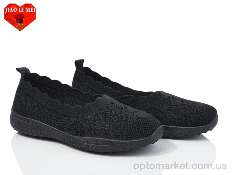 Купить Сліпони жіночі 322-1 Jiao Li Mei чорний, фото 2