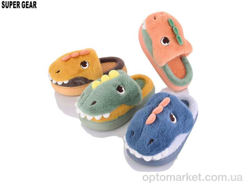 Купить Капці дитячі 323-25 mix Super Gear мікс, фото 3