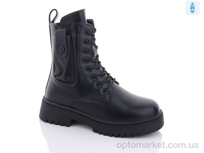 Купить Черевики жіночі 3241-1 Purlina чорний, фото 2