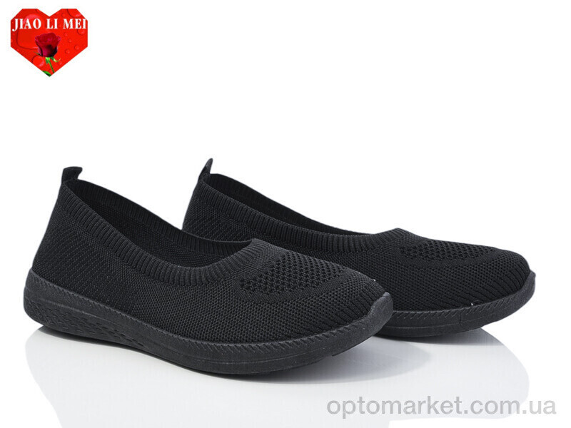 Купить Сліпони жіночі 326-1 Jiao Li Mei чорний, фото 2