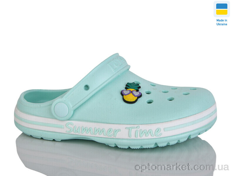 Купить Крокси дитячі 328 м'ята Dago зелений, фото 2