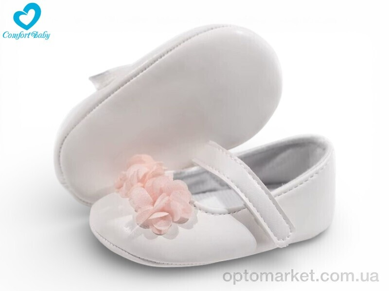 Купить Пінетки дитячі 3309 білий Comfort-baby білий, фото 2