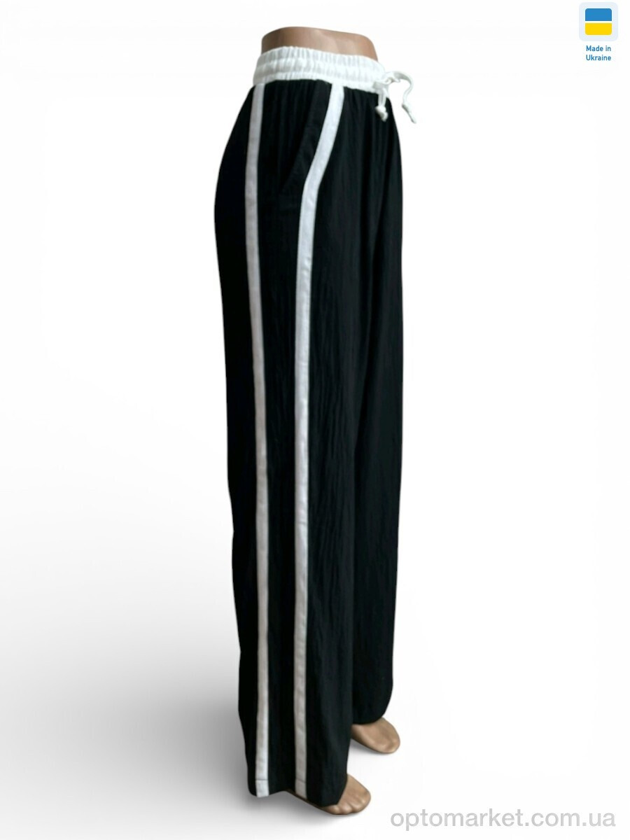 Купить Спортивні штаны жіночі 3314 чорний Sport style чорний, фото 2