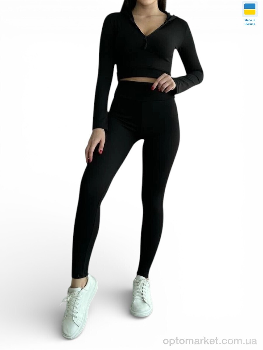 Купить Спортивний костюм жіночі 3320 чорний Margo чорний, фото 2