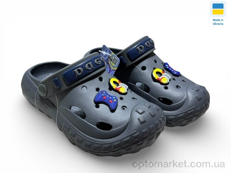 Купить Крокси дитячі 333 сірий Dago сірий, фото 2
