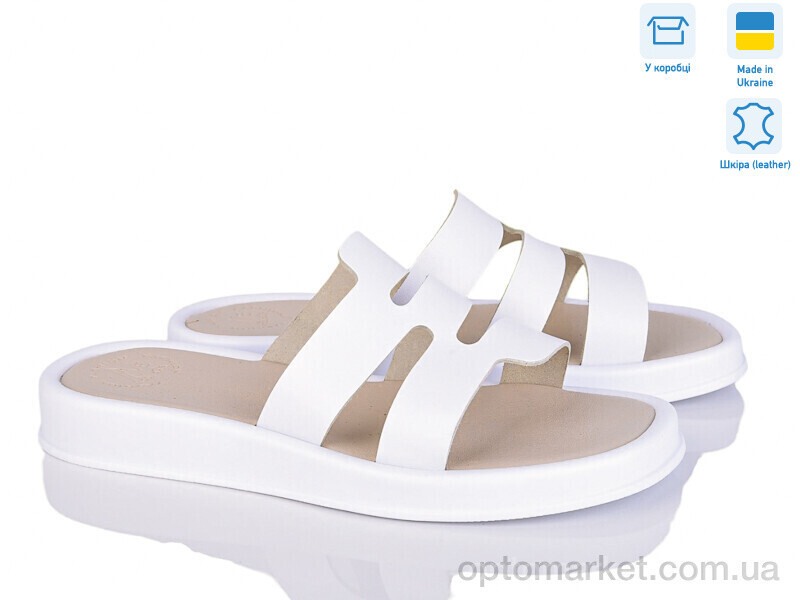 Купить Шльопанці жіночі 337-8 Ailinda білий, фото 2