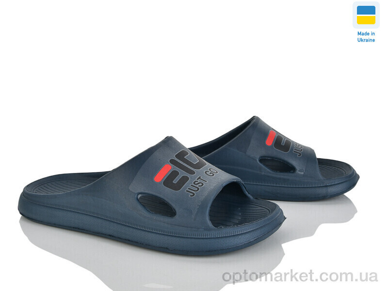 Купить Шльопанці жіночі 3379 синій Krok синій, фото 2