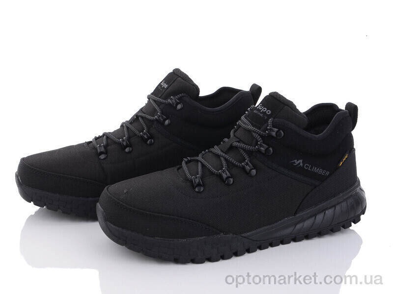 Купить Черевики чоловічі 3390-A2582-1 Supo чорний, фото 2