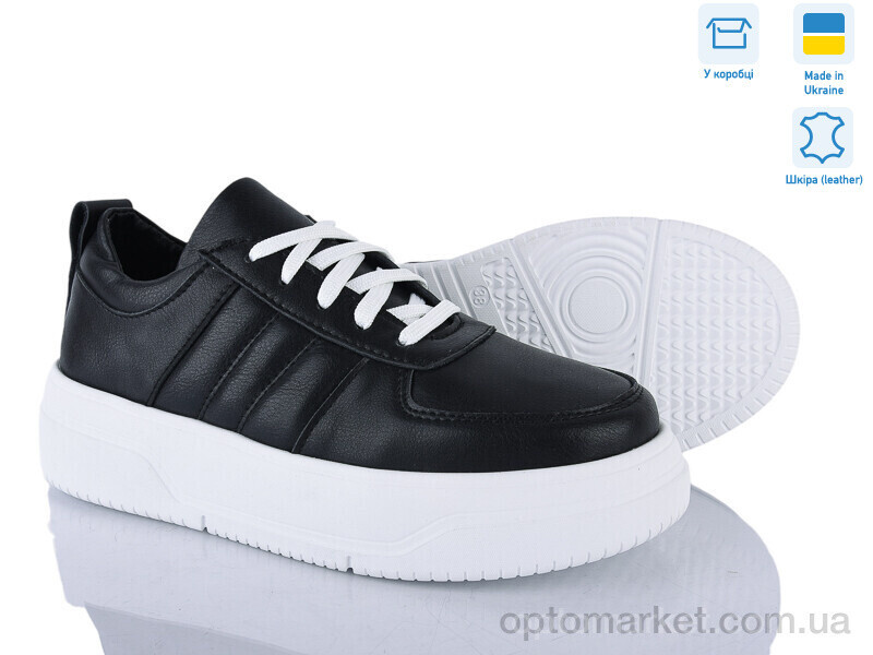 Купить Кросівки жіночі 3408 чорний к. Delis чорний, фото 2