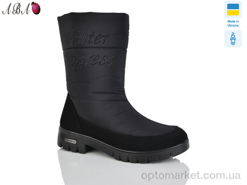 Купить Чоботи жіночі 3409 чорний Progress чорний, фото 2