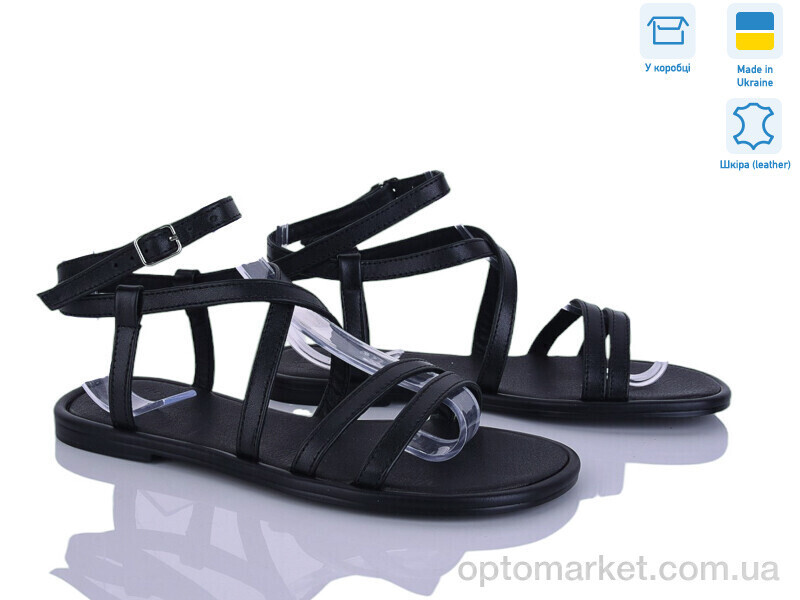 Купить Босоніжки жіночі 343-2A Ailinda чорний, фото 2