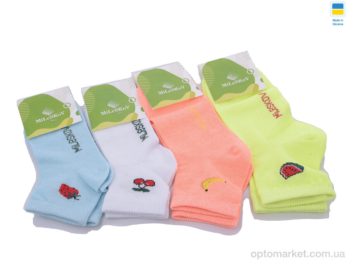 Купить Шкарпетки дитячі 344 (07166) mix MiLeSKoV мікс, фото 2