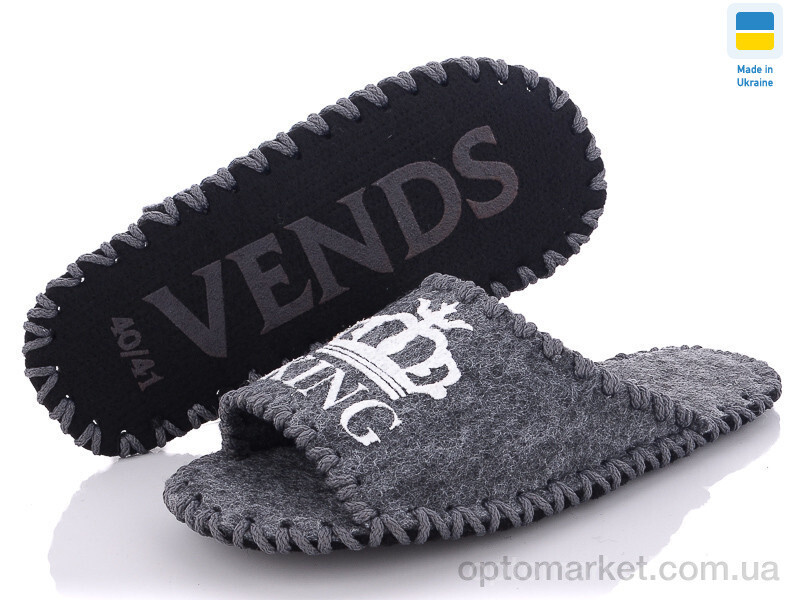 Купить Капці чоловічі 344М серый Vends сірий, фото 2