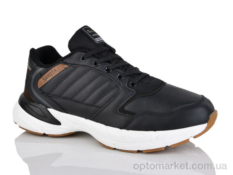 Купить Кросівки чоловічі 358-2 Sayota чорний, фото 2