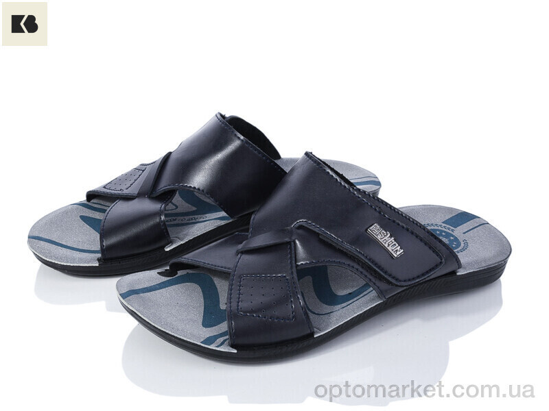 Купить Шльопанці чоловічі 3609-5112E navy Oscar синій, фото 2