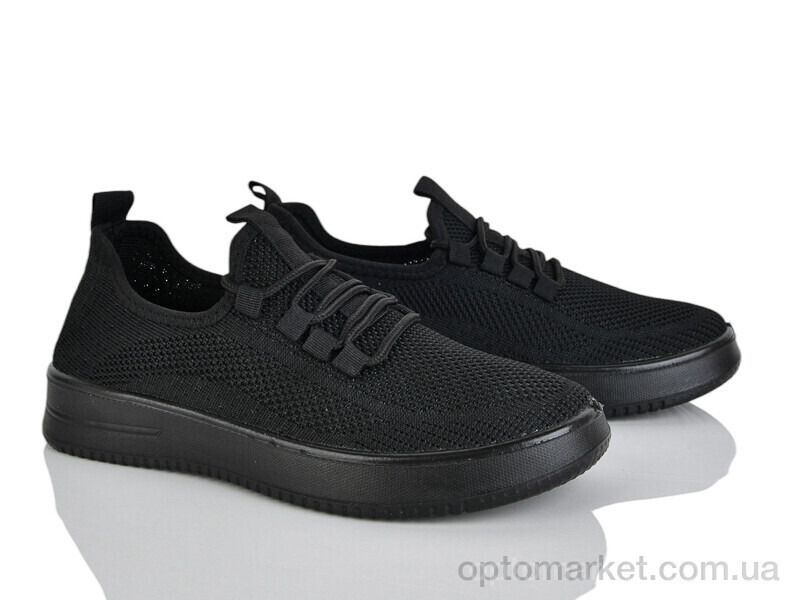 Купить Кросівки жіночі 368-265 Бабочка-Mengfuna-AESD чорний, фото 2