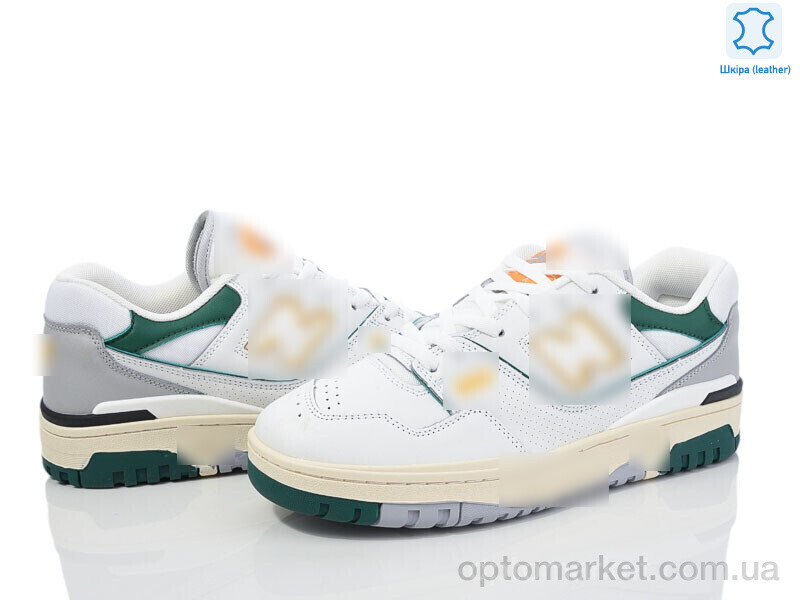 Купить Кросівки чоловічі 3704-A550-15 N.w balance білий, фото 3