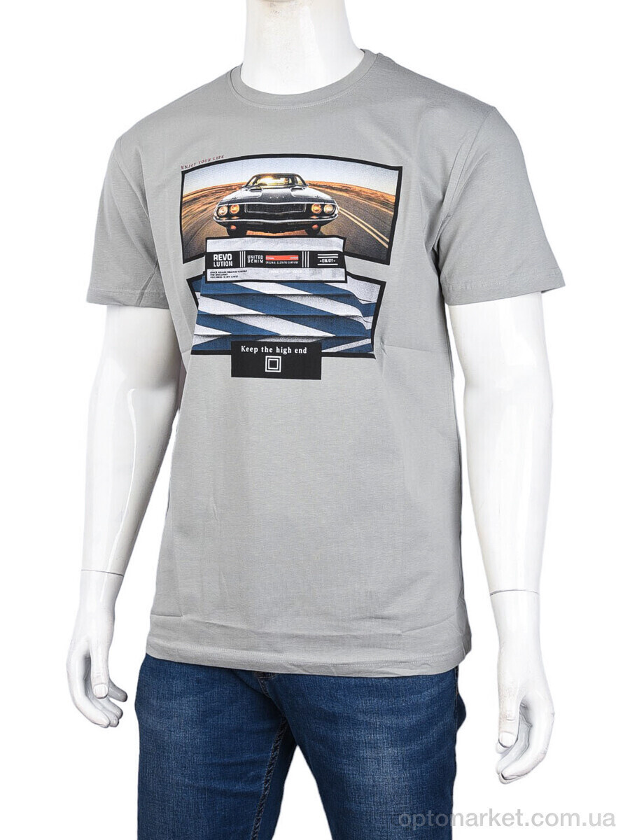 Купить Футболка чоловічі 3707-114-4 oliva Daniel Jones зелений, фото 4