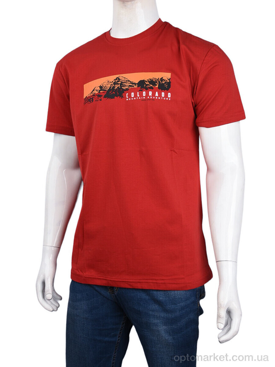 Купить Футболка чоловічі 3707-82-4 red Daniel Jones червоний, фото 4