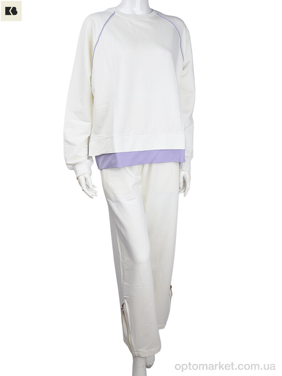 Купить Костюм жіночі 3708-4249-2 white BIG білий, фото 4