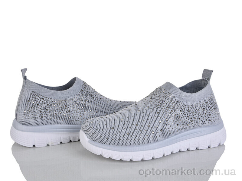 Купить Кросівки жіночі 371-288 Ok Shoes сірий, фото 2