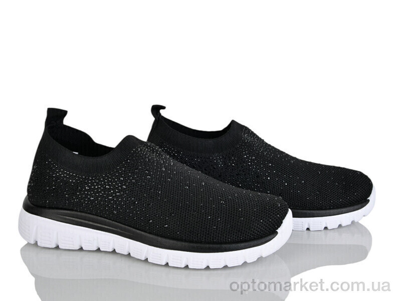 Купить Кросівки жіночі 371-290 Ok Shoes чорний, фото 2