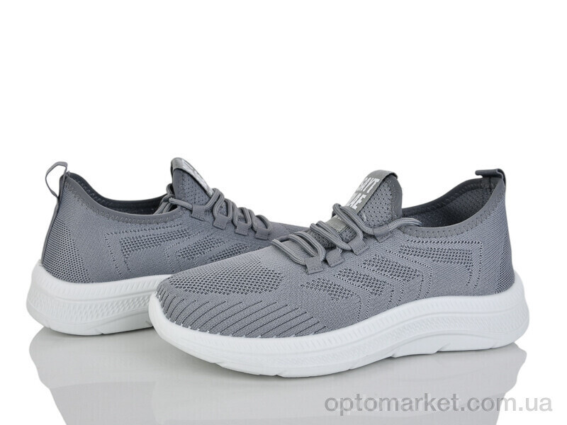 Купить Кросівки чоловічі 373-333 Бабочка-Mengfuna-AESD сірий, фото 2