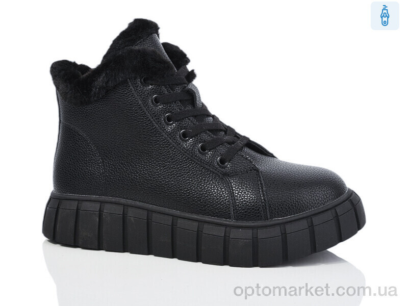 Купить Черевики жіночі 3781-1 Purlina чорний, фото 2