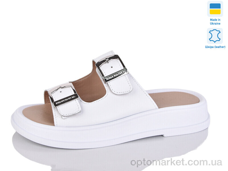 Купить Шльопанці жіночі 38-5 Mermaid білий, фото 2
