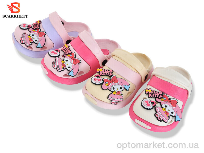 Купить Крокси дитячі 383-35C mix SCARRHETT мікс, фото 2