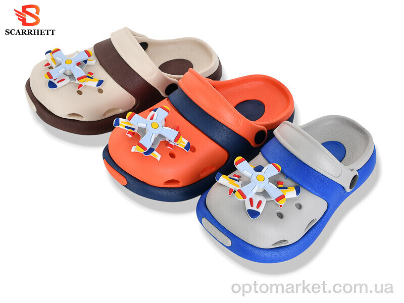 Купить Крокси дитячі 383-X-5B mix SCARRHETT мікс, фото 2