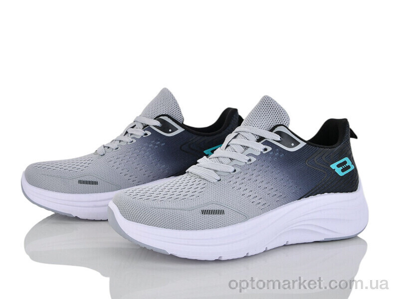 Купить Кросівки жіночі 384-463 Бабочка-Mengfuna-AESD сірий, фото 2