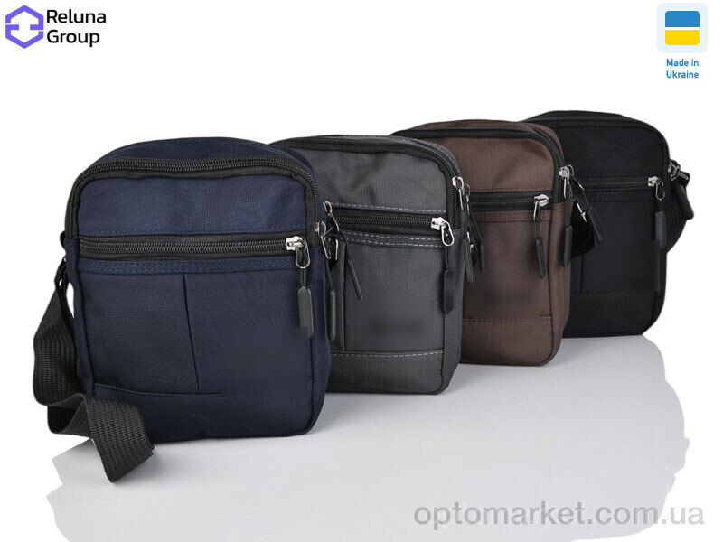 Купить Сумка чоловіча 3851-5 mix Reluna Group мікс, фото 3