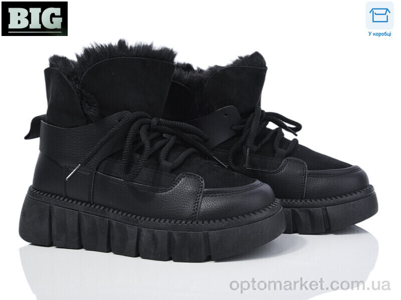 Купить Уги жіночі 3904-K909 Loretta чорний, фото 2