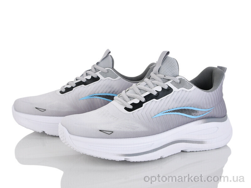 Купить Кросівки чоловічі 392-581 Бабочка-Mengfuna-AESD сірий, фото 2