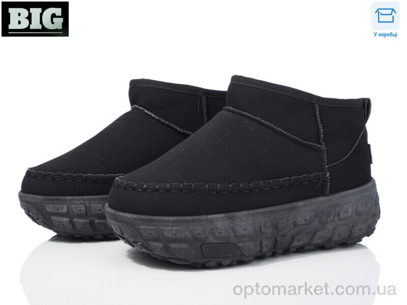 Купить Уги жіночі 3923-K909 Loretta чорний, фото 2