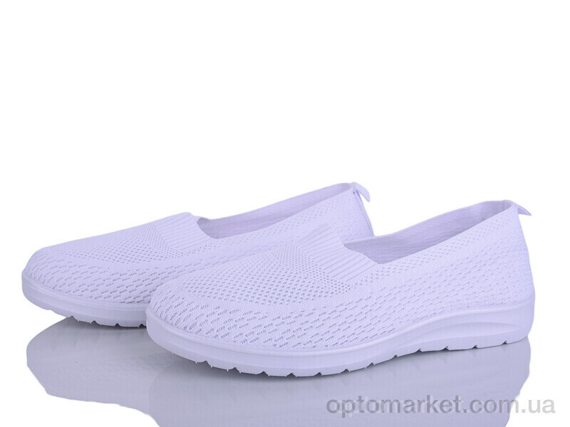 Купить Сліпони жіночі 394-601 Бабочка-Mengfuna-AESD білий, фото 2