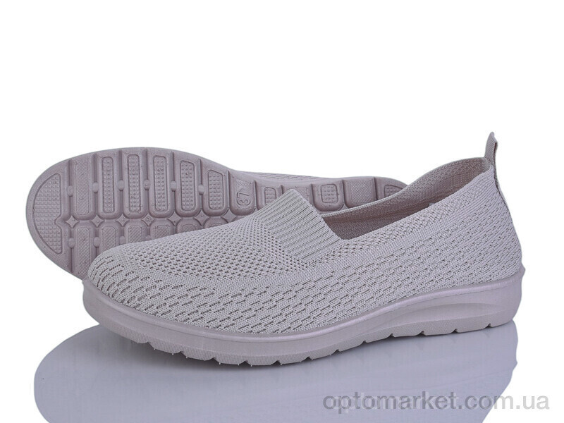 Купить Сліпони жіночі 394-604 Бабочка-Mengfuna-AESD бежевий, фото 2