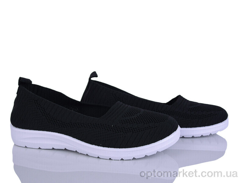 Купить Балетки жіночі 394-620 Бабочка-Mengfuna-AESD чорний, фото 2