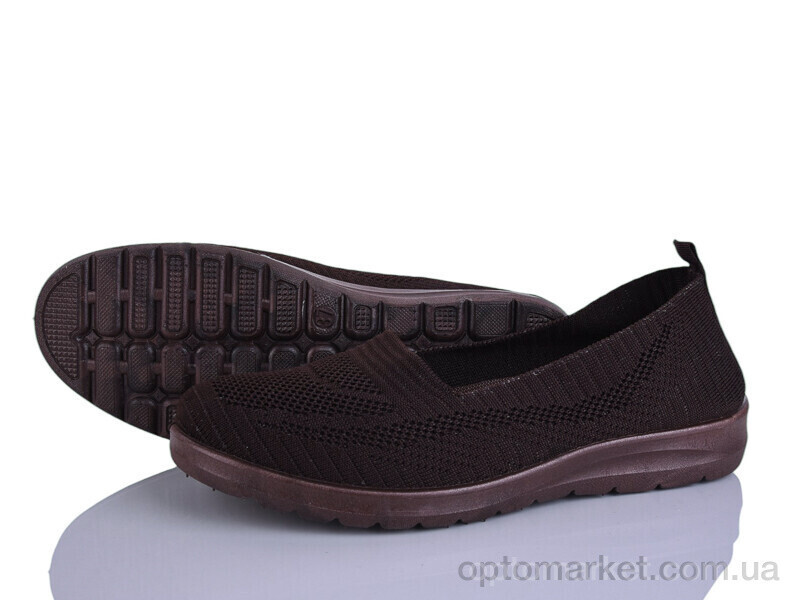 Купить Балетки жіночі 394-624 Бабочка-Mengfuna-AESD коричневий, фото 2